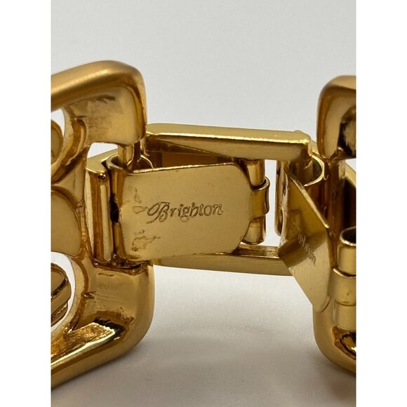 Brighton Versailles Jupiter Gold-Tone Bracelet With Blue Stones & Crystal Accent - Picture 4 of 10